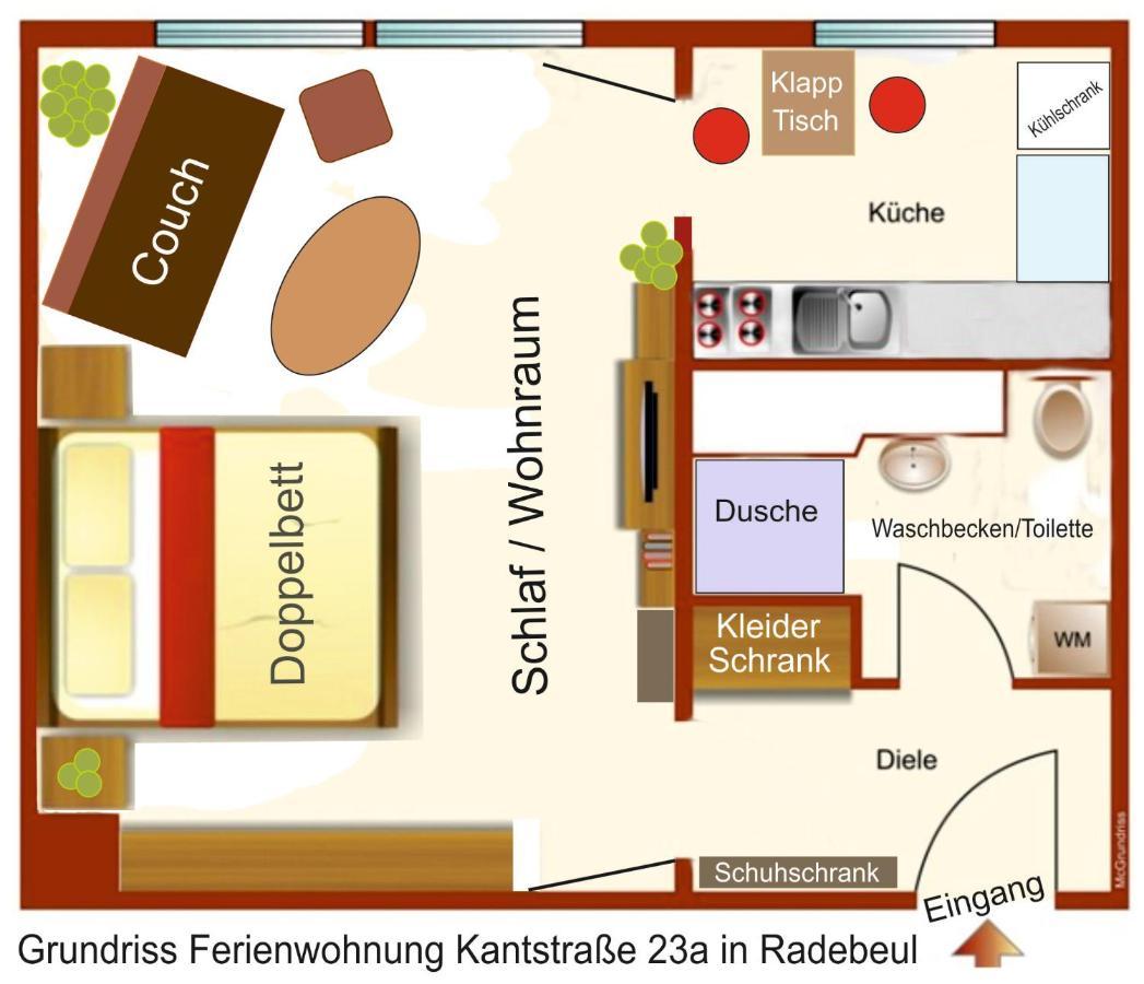 Ferien-Und Gaestewohnung Radebeul Buitenkant foto